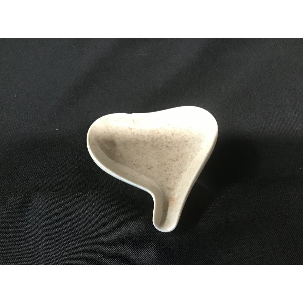 Vintage Red Wing Pottery Tan Fleck Small 3 5/8” Ashtray